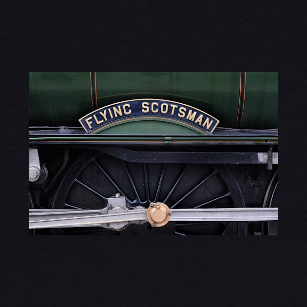 The Nameplate on LNER Class A3 4472 Flying Scotsman by richflintphoto